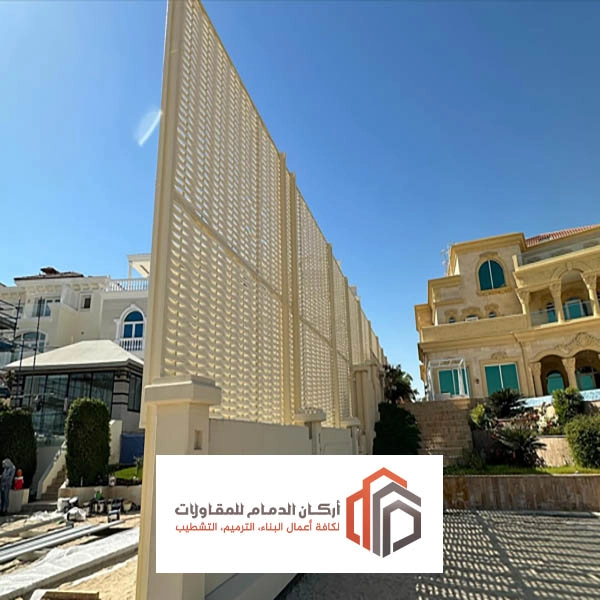 اشكال السواتر الشرقية