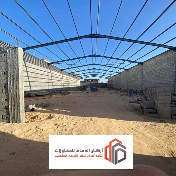 عمل هناجر حديد الدمام