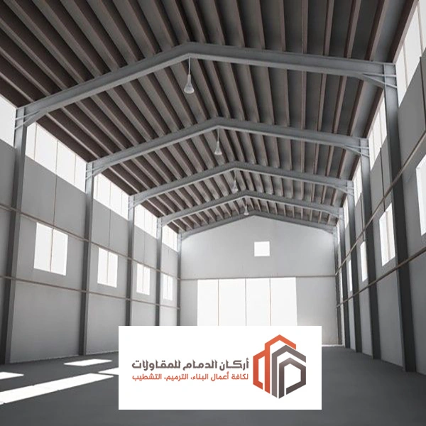 عمل هناجر حديد الخبر