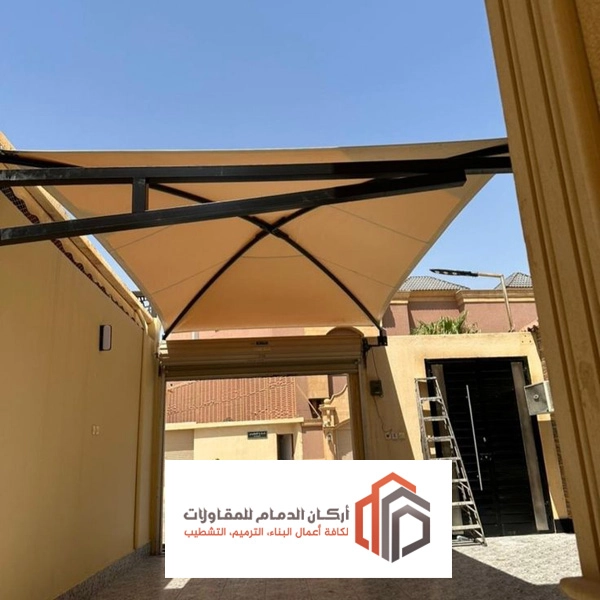 تصاميم مظلات سيارات الخبر