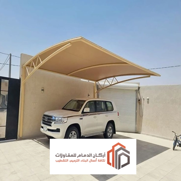 مظلات سيارات حديثه في الخبر